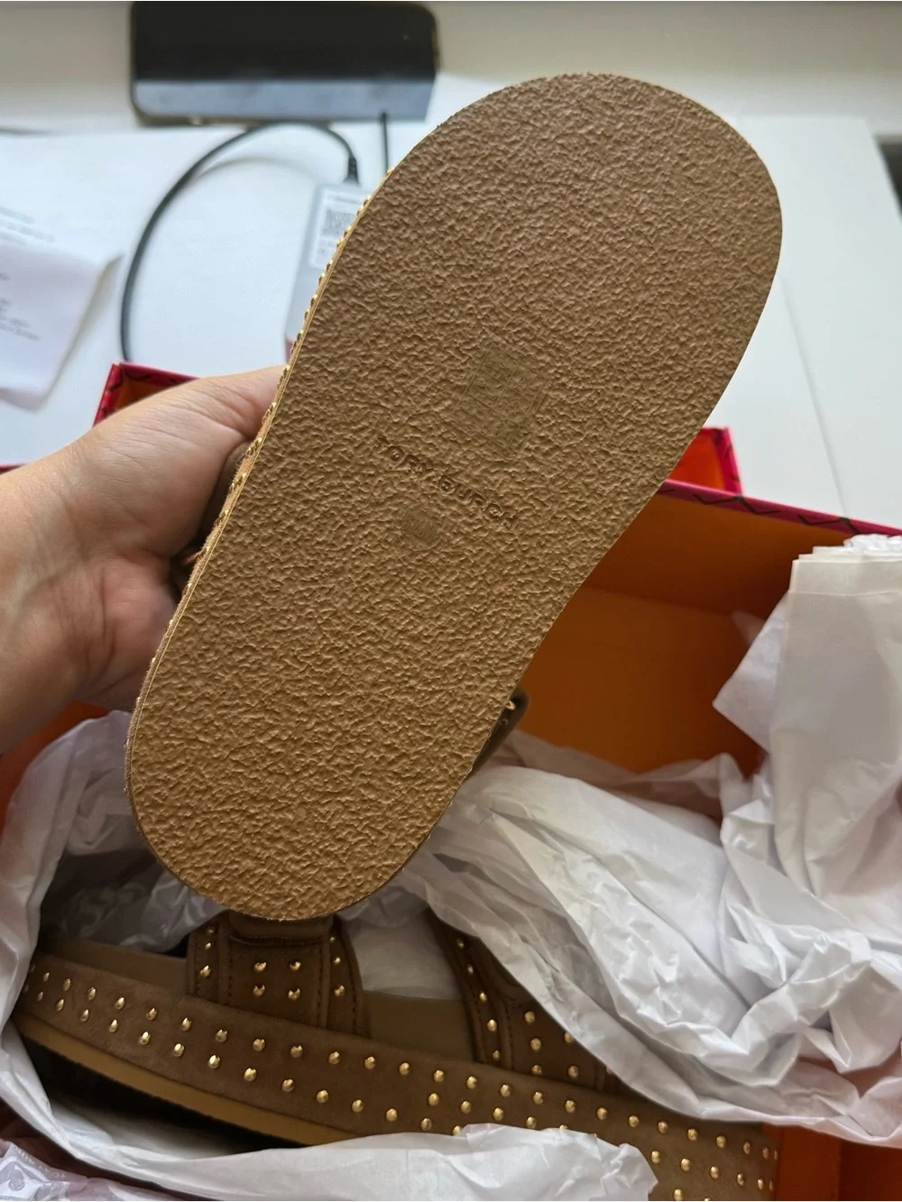 Tory Burch kids suede